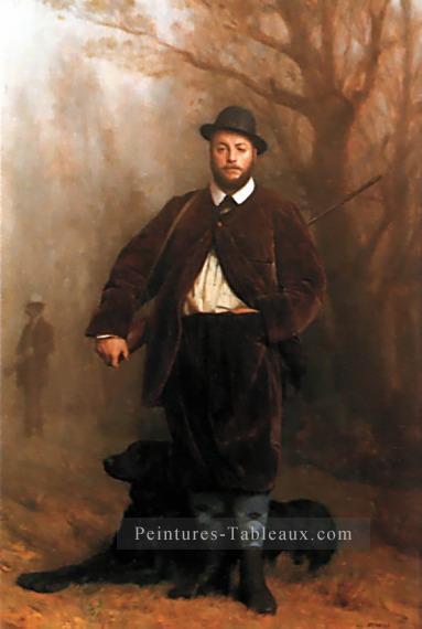 Portrait d’Eduoard Delessert Jean Léon Gérôme Peintures à l'huile